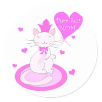 Purr-fect MOM - Sticker