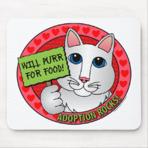 Purr for Food Mouse Mats