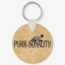 Purr-sonality keychains