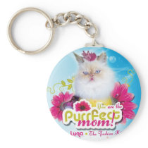 Purrfect Mom Key chain keychains