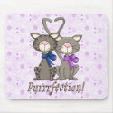 Purrfection mousepads by naturetees Purrfection mousepads