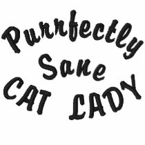 Purrfectly Sane Cat Lady Polo