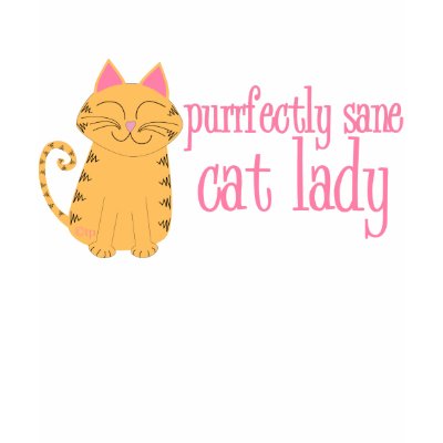 Purrfectly Sane Tee Shirts by totallypainted
