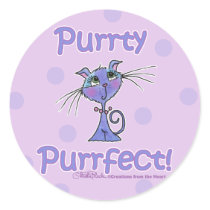 Purrty Purrfect Kitty stickers by creationhrt Purrty Purrfect Kitty stickers