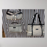 Purse Display, Fashion District, San Francisco Poster