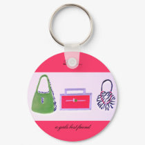 Purses...a girls best friend keychains by Ourdesigns Purses...a girls best friend keychains