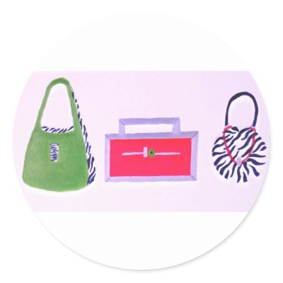 Girls Wallets on Purses    A Girls Best Friend Stickers From Zazzle Com