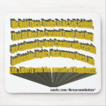 Pursuit of Happiness 3D Yellow mousepads