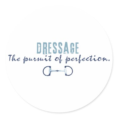Pursuit of Perfection Stickers by PaintingPony