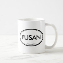 Pusan, South Korea Coffee Mug
