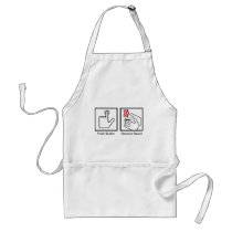 Push Button, Receive Bacon - Bacon Dispenser Aprons