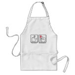 standard_apron - Push Button, Receive Bacon - Bacon Dispenser: Sizes  Available colors: white