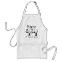 Push Button, Receive Bacon - Bacon Dispenser aprons by strk3 Push Button, Receive Bacon - Bacon Dispenser aprons