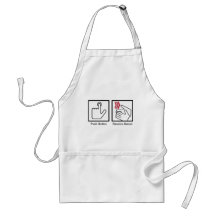 Push Button, Receive Bacon - Bacon Dispenser Aprons