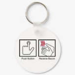 round_keychain - Bacon Dispenser Keychain: Sizes  Available colors: 0