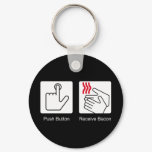 round_keychain - Bacon Dispenser Keychain: Sizes  Available colors: 0