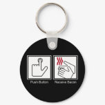 round_keychain - Bacon Dispenser Keychain: Sizes  Available colors: 0