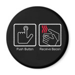 round_magnet - Bacon Dispenser Magnet: Sizes  Available colors: 0