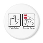 round_magnet - Bacon Dispenser Magnet: Sizes  Available colors: 0