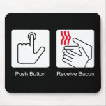 standard_mousepad - Bacon Dispenser Mousepad: Sizes  Available colors: 0