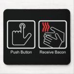 standard_mousepad - Bacon Dispenser Mousepad: Sizes  Available colors: 0