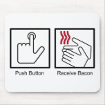 standard_mousepad - Bacon Dispenser Mousepad: Sizes  Available colors: 0