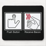 standard_mousepad - Bacon Dispenser Mousepad: Sizes  Available colors: 0