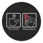 round_sticker - Bacon Dispenser Sticker: Sizes  Available colors: 0