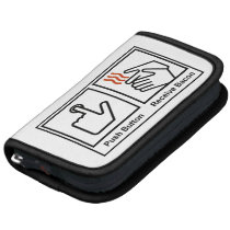 Push Button, Receive Bacon Folio Organizers
