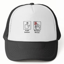 Push Button Receive Bacon hats by MemeRegime Push Button Receive Bacon hats