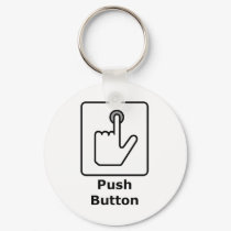 Push Button / Receive Bacon keychains