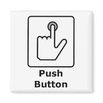 Push Button / Receive Bacon Magnets