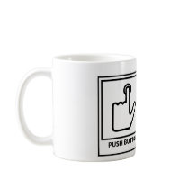 push button receive bacon mugs