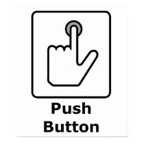 Push Button / Receive Bacon posters