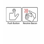 Push button, Receive Bacon T Shirt