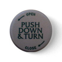 Push Down & Turn novelty Pins