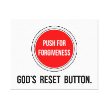 Push for Forgiveness Gallery Wrap Canvas