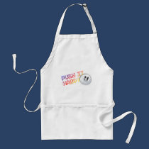 Push It Hard aprons