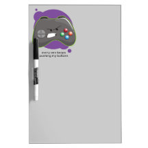 Push My Buttons Dry Erase Board
