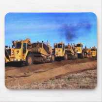 Push Pull Scraper Mouse Pad mousepads by BrianHay Push Pull Scraper Mouse Pad mousepads