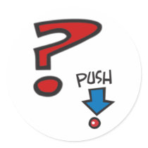 Push Round Stickers