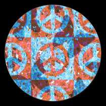 PUSHING PEACE STICKERS