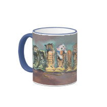 PUSS in BOOTS by SHARON SHARPE mugs by sharonsharpe PUSS in BOOTS by SHARON SHARPE mugs