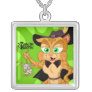 Puss in Boots™ Sterling Silver Necklace