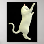 Puss standing poster