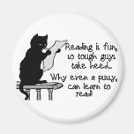 Pussy Can Read Magnet