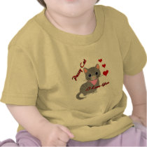 Pussy Cat / I Love You t-shirts