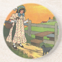 Pussy-cat, pussy-cat, Where have you been? Coaster