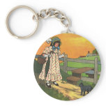 Pussy-cat, pussy-cat, Where have you been? Key Chain