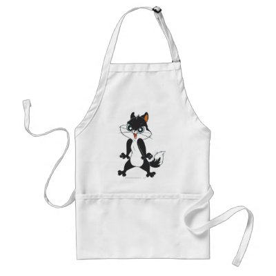 Pussy Foot Angry2 aprons